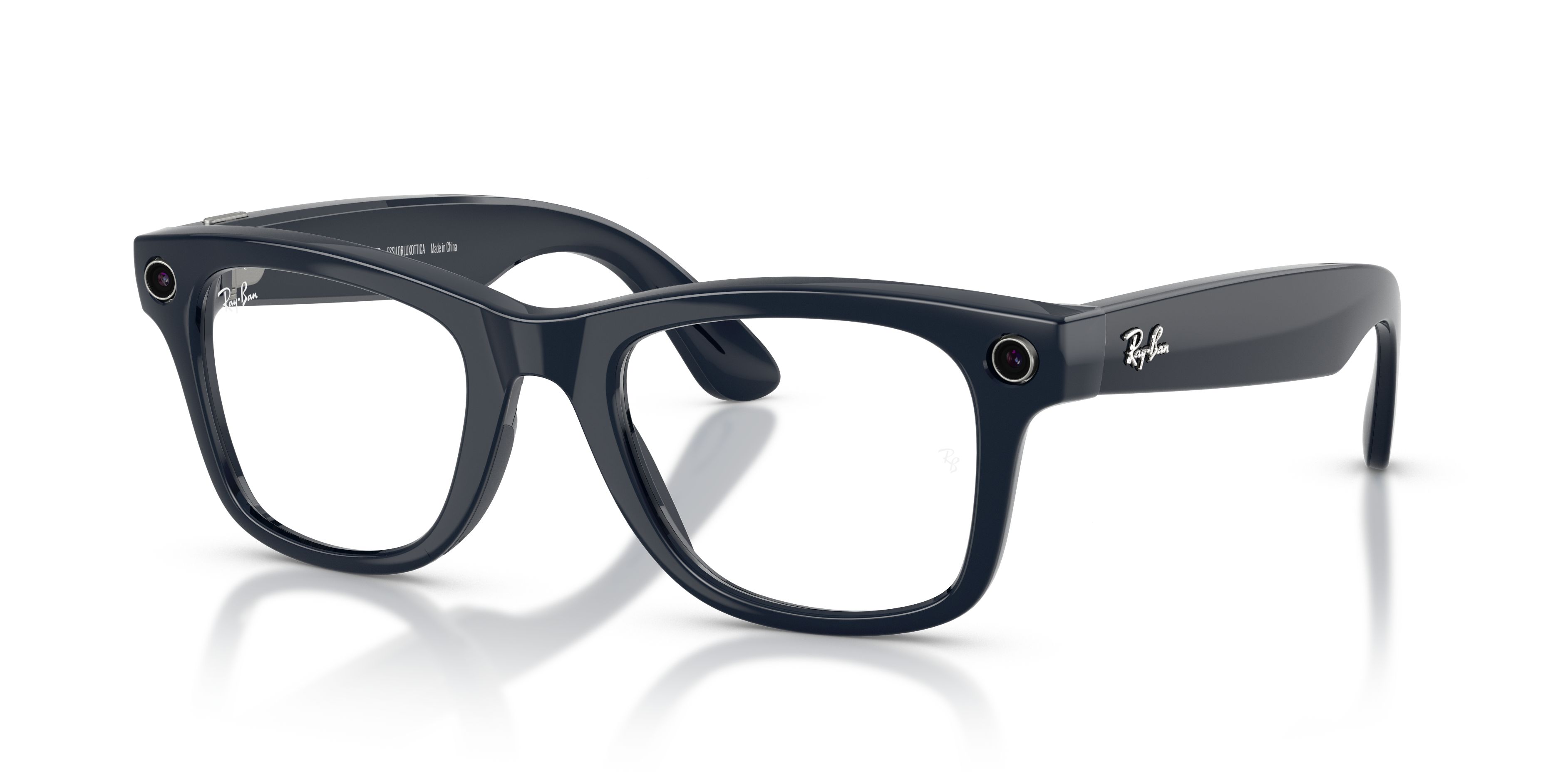 RAY-BAN, 0RW4012 Meta Wayfarer (Gen 2) 6628MF, TRANSITIONS® SAPPHIRE SHINY COSMIC BLUE, 53